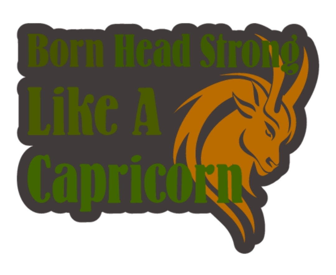 Head Strong Like A Capricorn