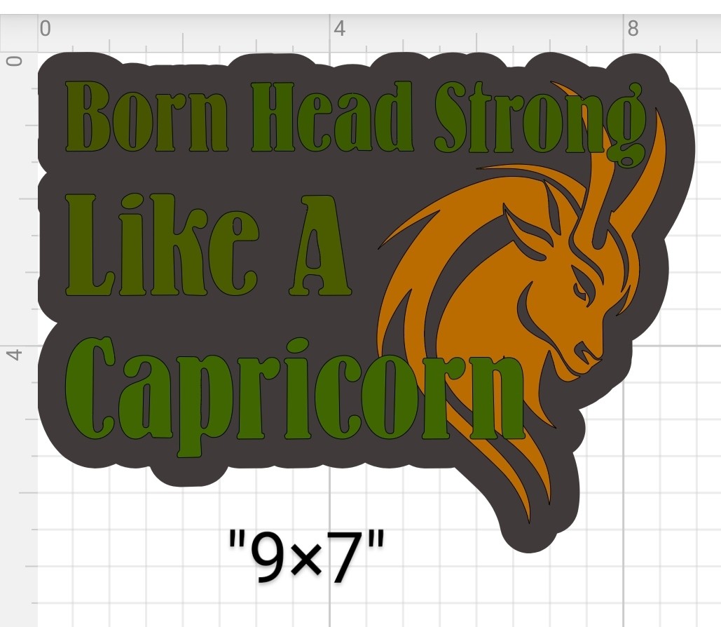 Head Strong Like A Capricorn