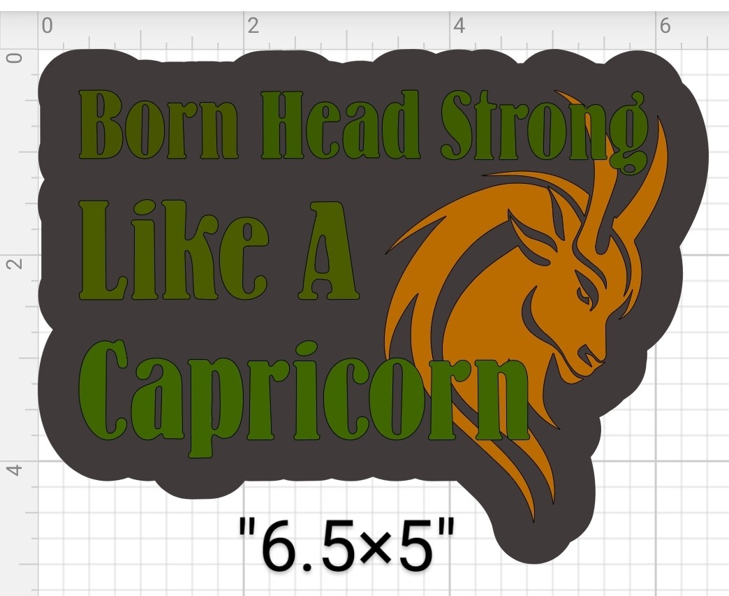 Head Strong Like A Capricorn