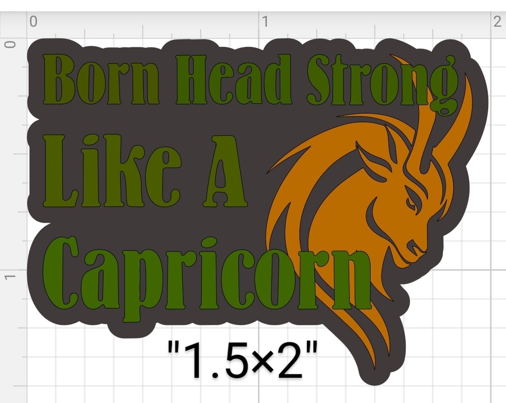 Head Strong Like A Capricorn