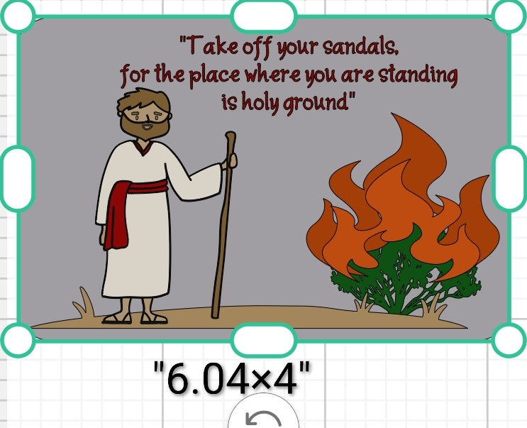 Moses and The Burning Bush