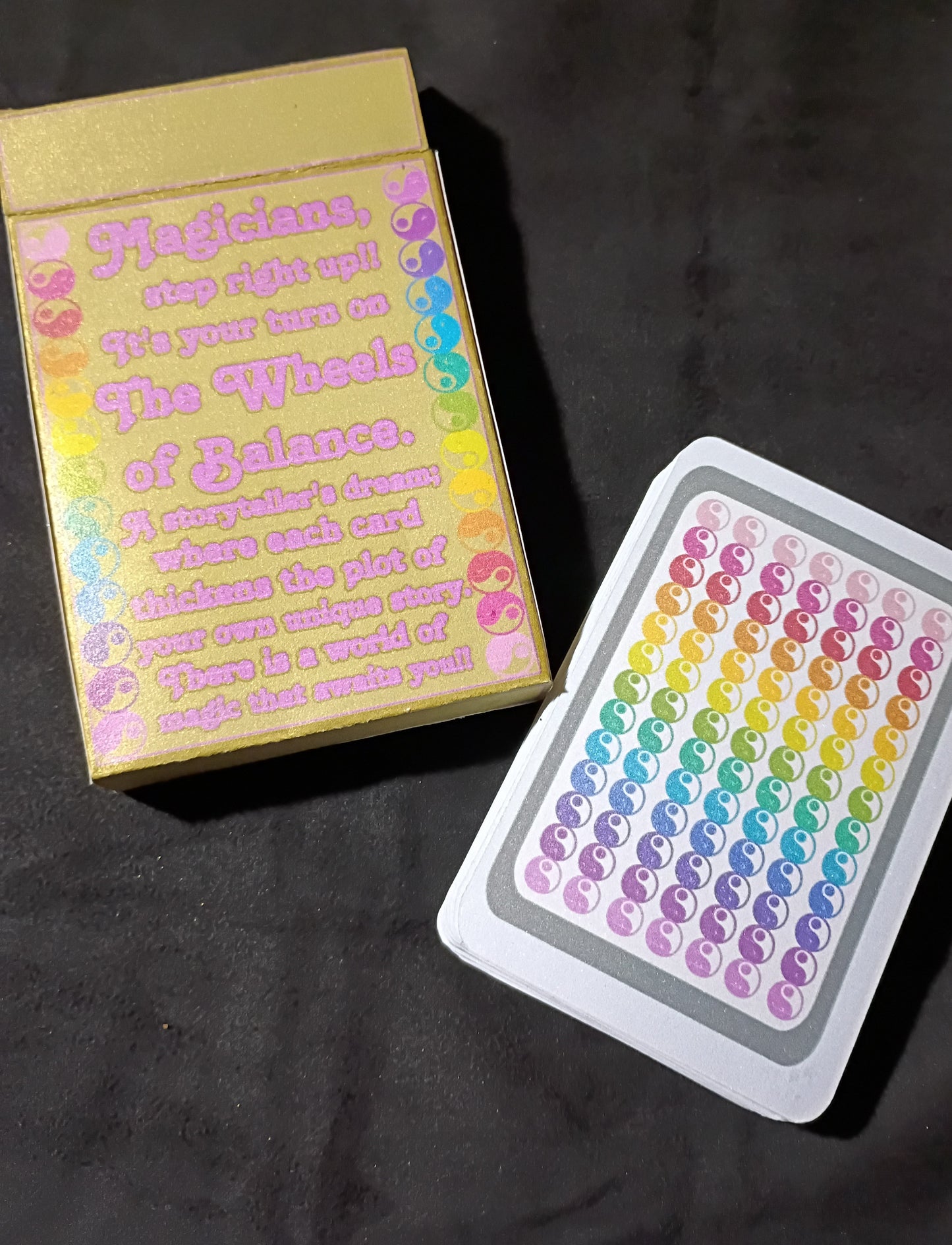 The Wheels of Balance Game- Card Deck Only