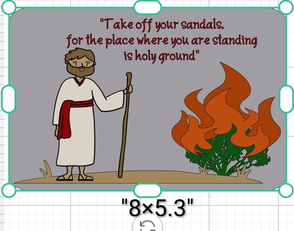 Moses and The Burning Bush