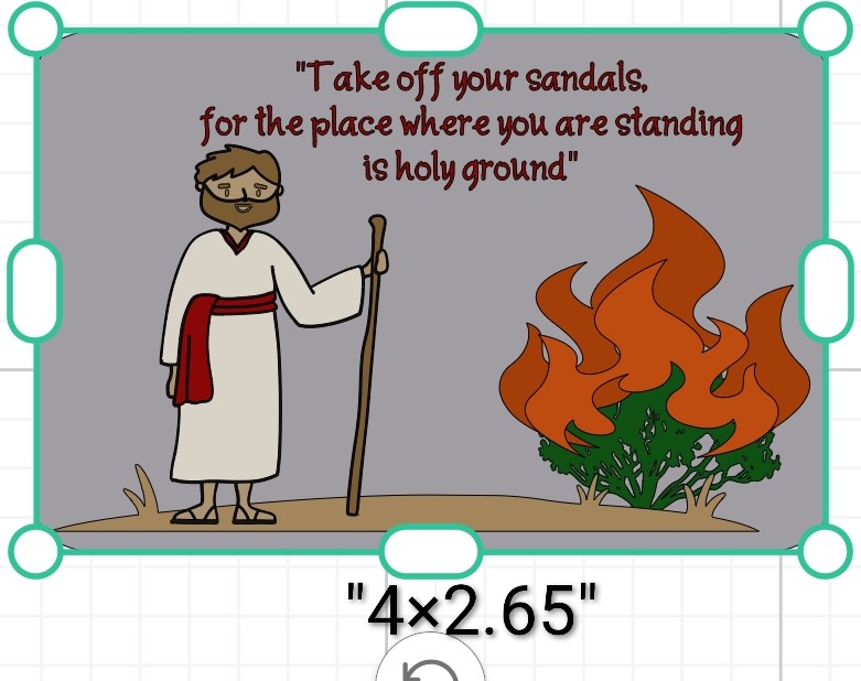 Moses and The Burning Bush